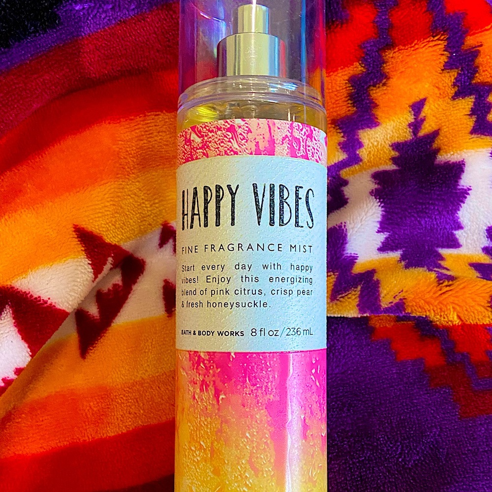Happy Vibes Bath and Body Works Body Spray